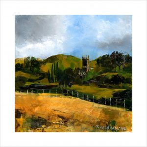 Oil on Canvas - Claverley Church